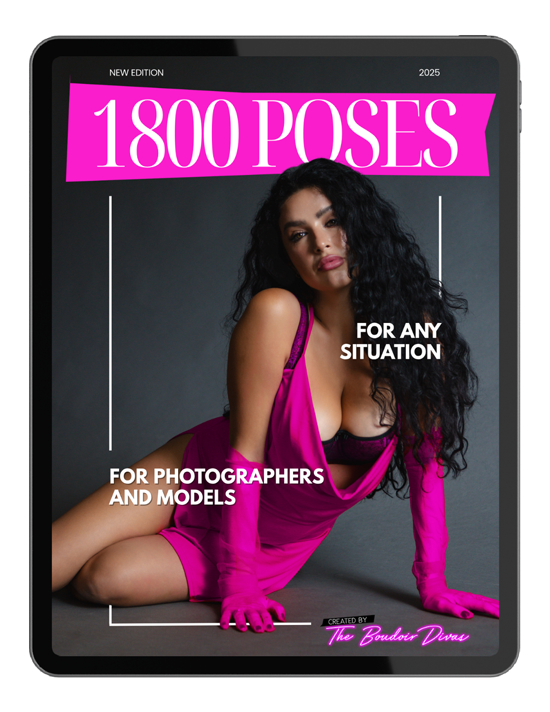 1500 Poses | Posing reference guide for boudoir photographers