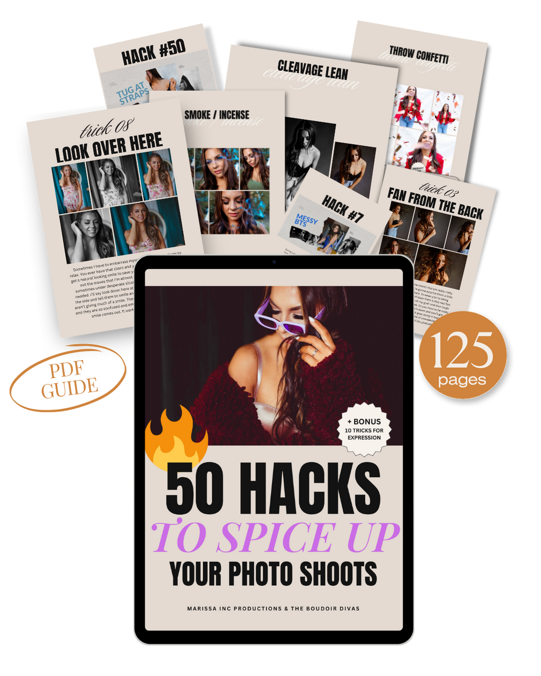 50 Hacks To Spice Up Your Photo Shoots - PDF